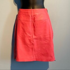 S.A.S Sportswear Faux leather skirt